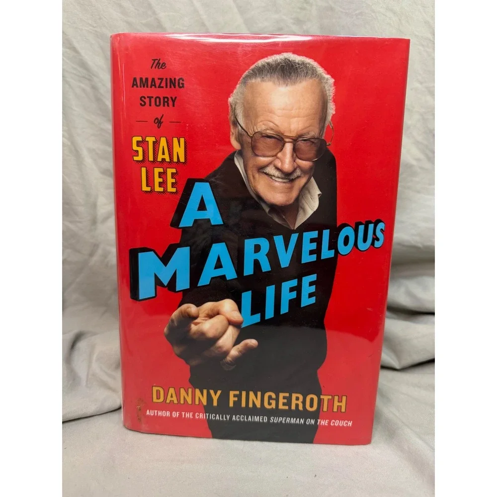 A Marvelous Life The Amazing Story of Stan Lee Danny Fingeroth Hardcover Book